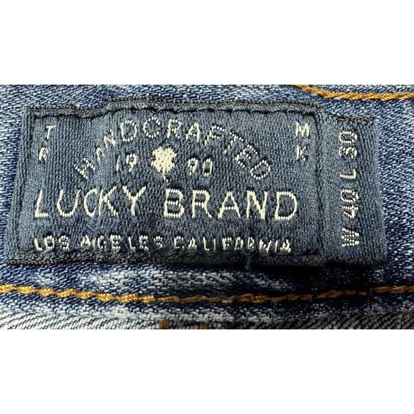 Lucky Brand Men's 221 Original Straight Leg Blue Denim Jeans - Size 40x29 - Picture 7 of 8